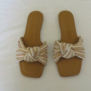 Gianni Bini flat sandals NWT  7 M